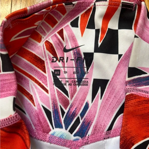 Nike dri-fit pink patterned leggings xs - Picture 5 of 5